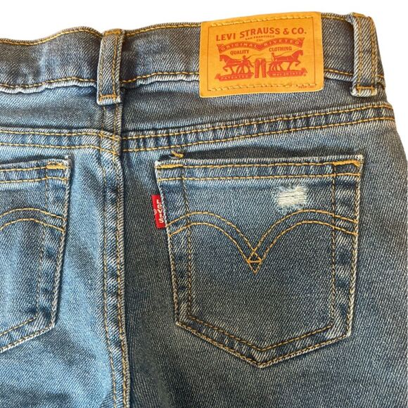 Levis Low Pro Distressed Denim Jeans Toddler Size 4 - Picture 6 of 9